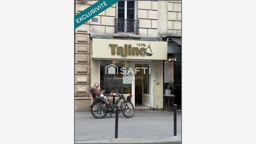 A vendre restaurant avec terrasse à Paris 75017
