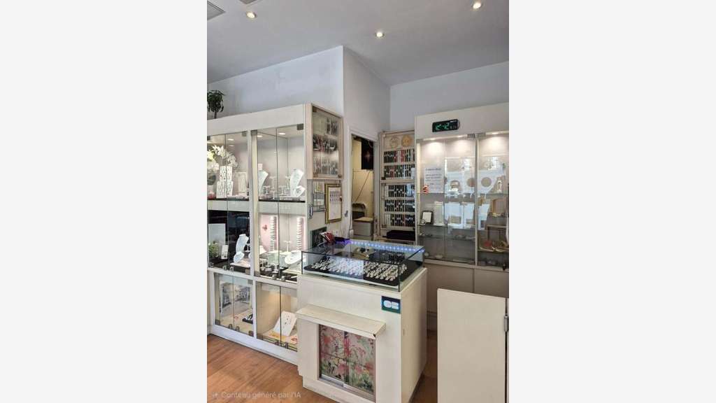 Vente FDC bijouterie horlogerie de 24m² à Paris 