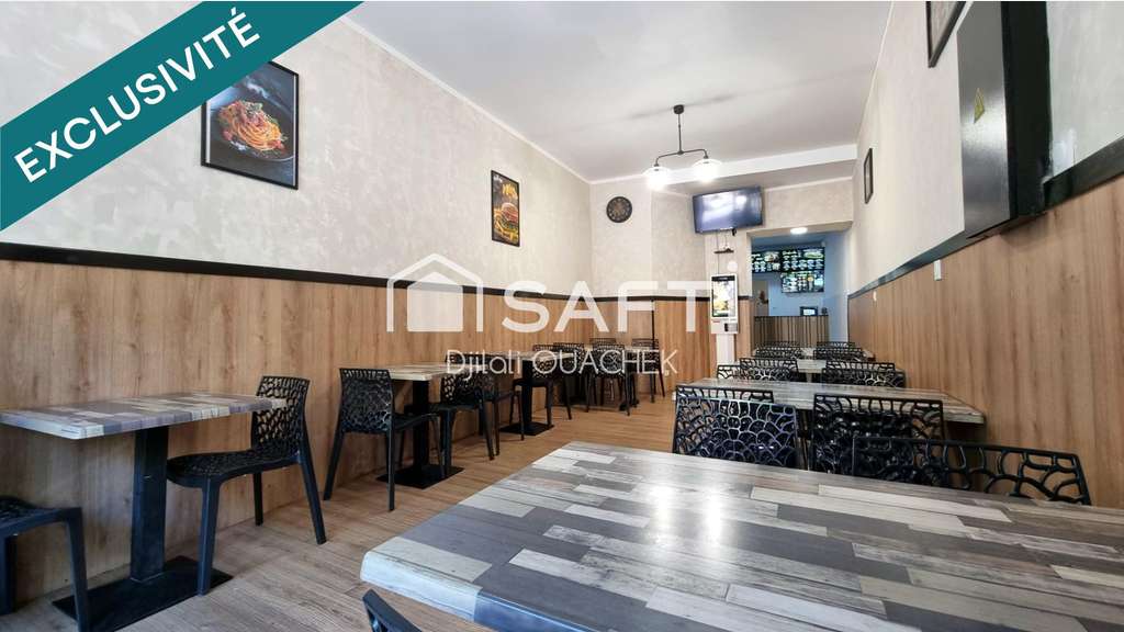 Vente restaurant rapide de 80m² à Perpignan centre