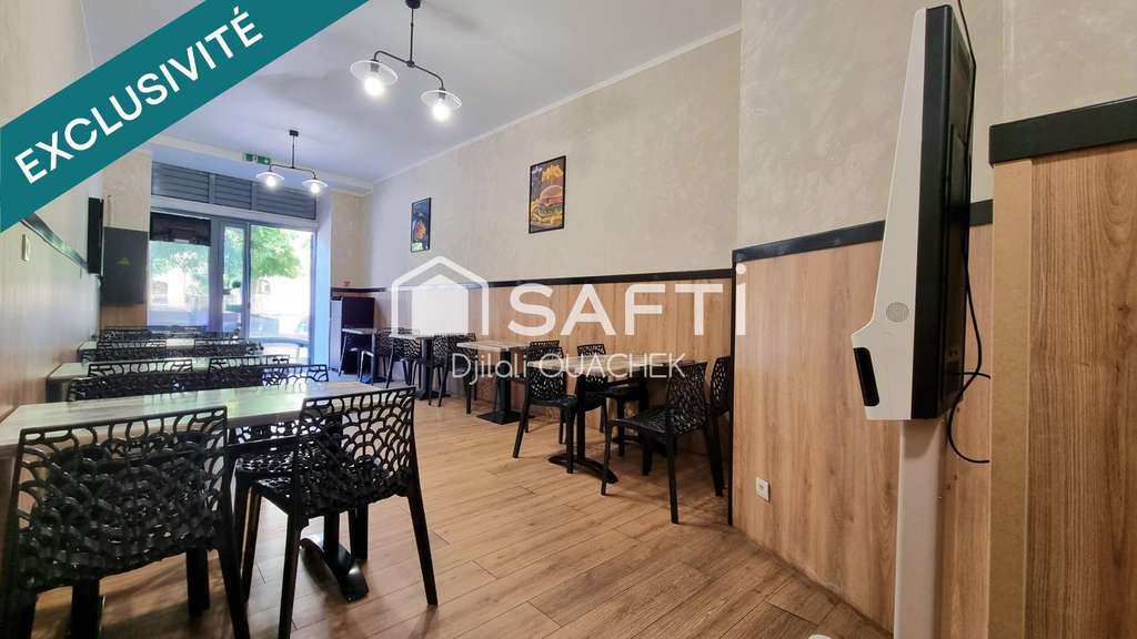 Vente restaurant rapide de 80m² à Perpignan centre