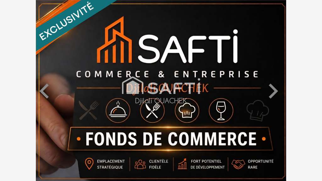 Vente restaurant rapide de 80m² à Perpignan centre