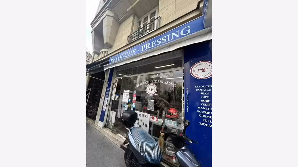 Vente retoucherie depot pressing à Paris 16eme