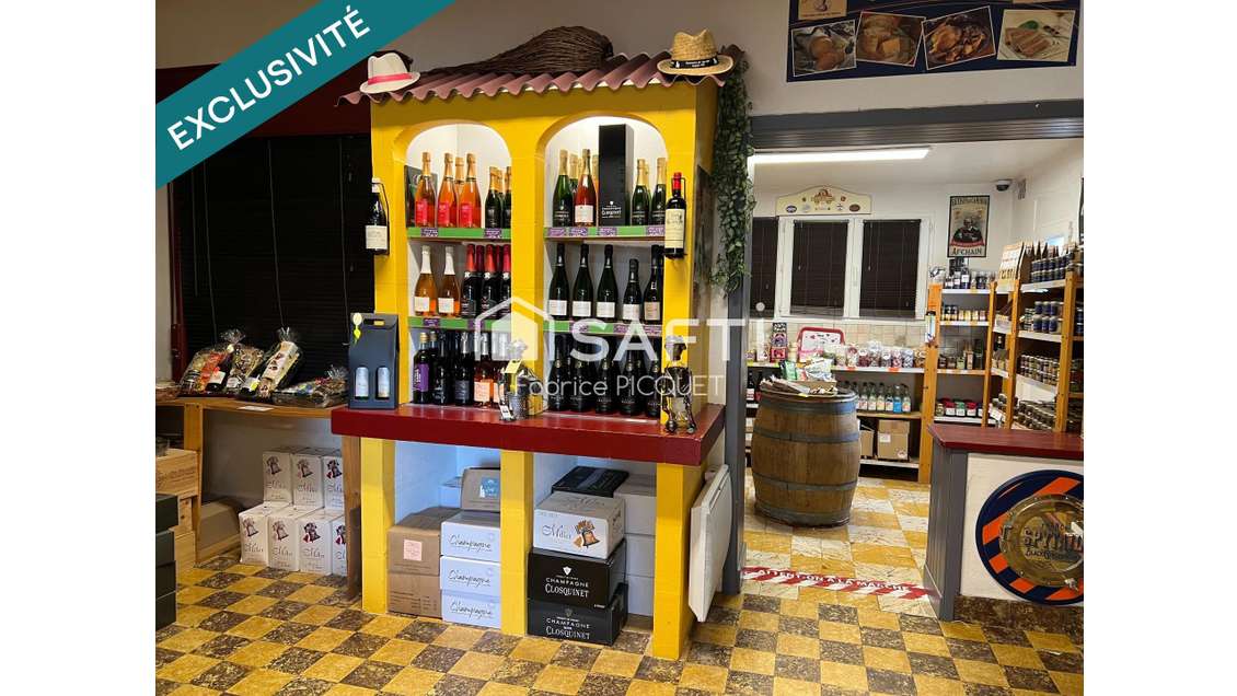 AV fonds cave épicerie fine à Saint-Amand-les-Eaux