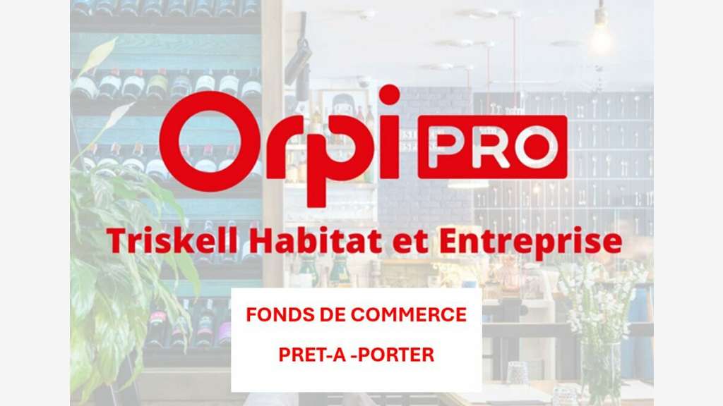 A vendre FDC Prêt-à-porter en centre Saint Brieuc