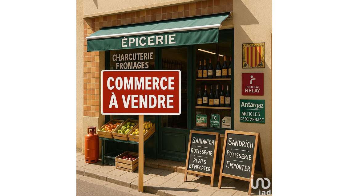 Vente épicerie multiservices à Saint-Hippolyte