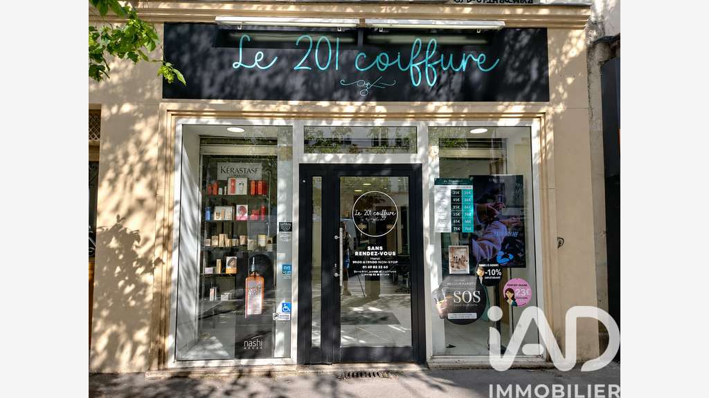 Vente salon de coiffure empl N°1 à Paris 75010