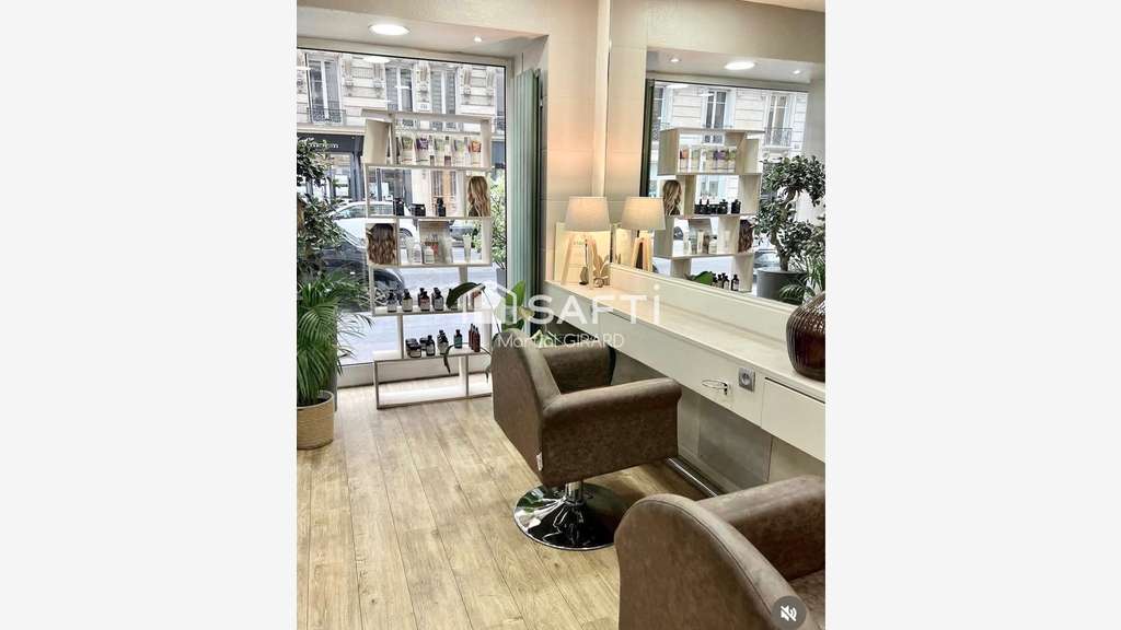 Vente FDC salon de coiffure à Paris 75017
