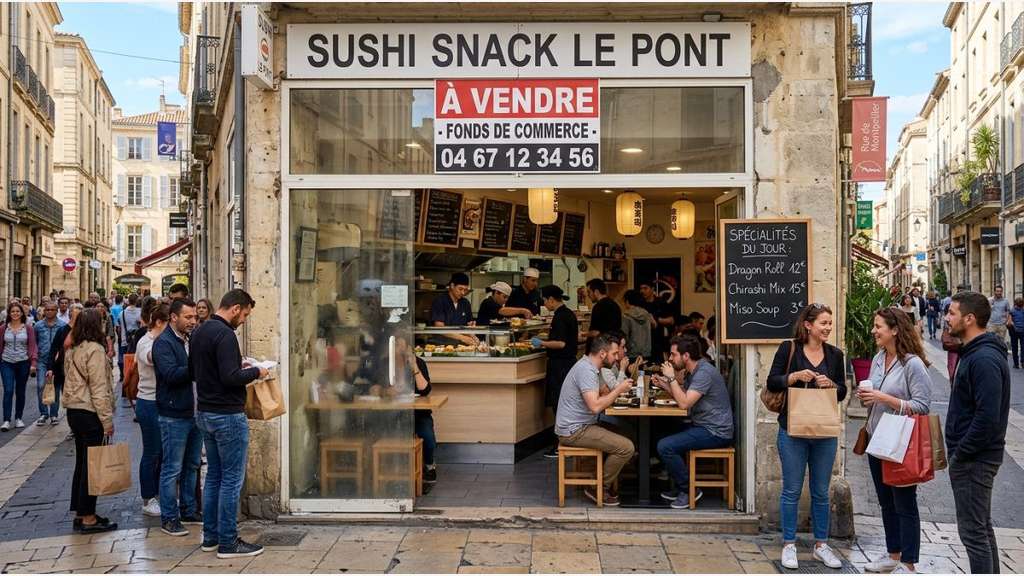 A vendre snack sandwicherie à Montpellier