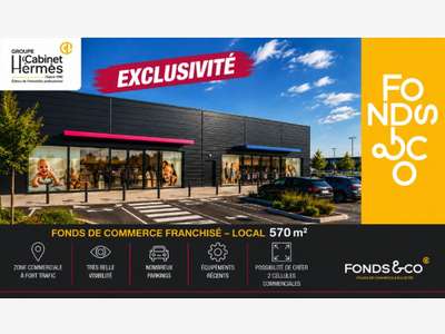 Cession FDC franchisé 570m² à St Paul les Romans