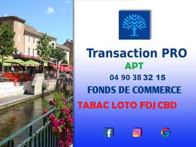 Vente FDC tabac FDJ loto CBD Cpte Nickel  à Apt