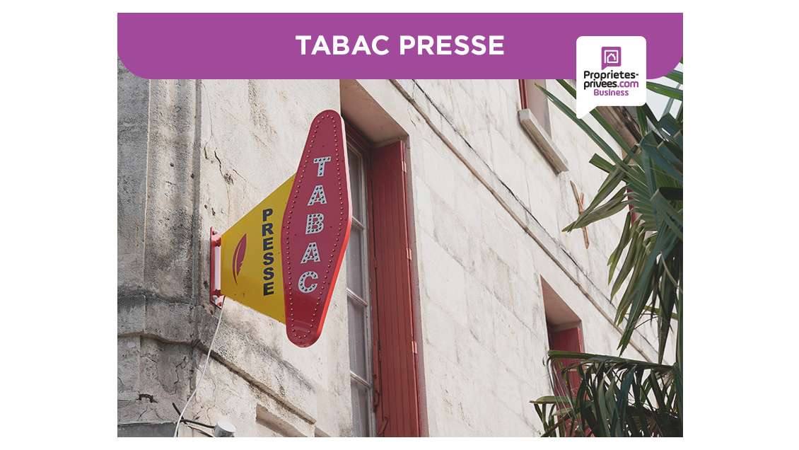 Vente fonds de commerce tabac PMU FDJ 47m² Caen