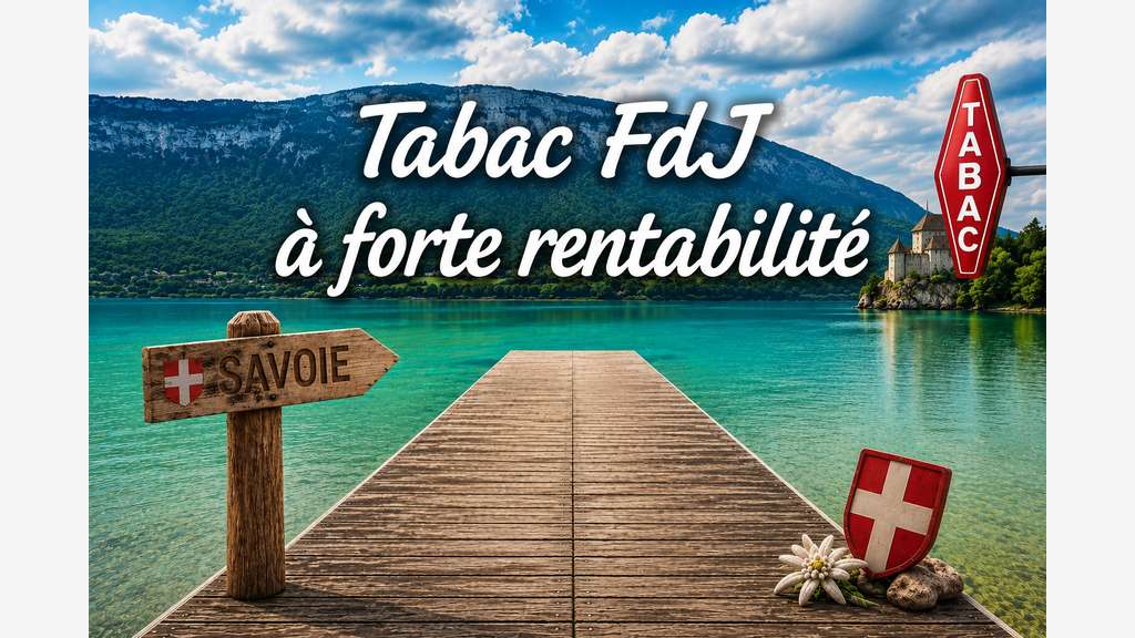 Vente tabac FDJ petite presse forte rentabilité 73