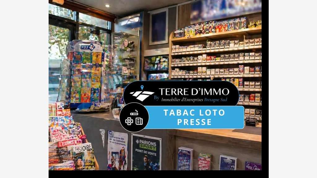TABAC PRESSE LOTO PMU –29 SUD–119 K€ DE COM