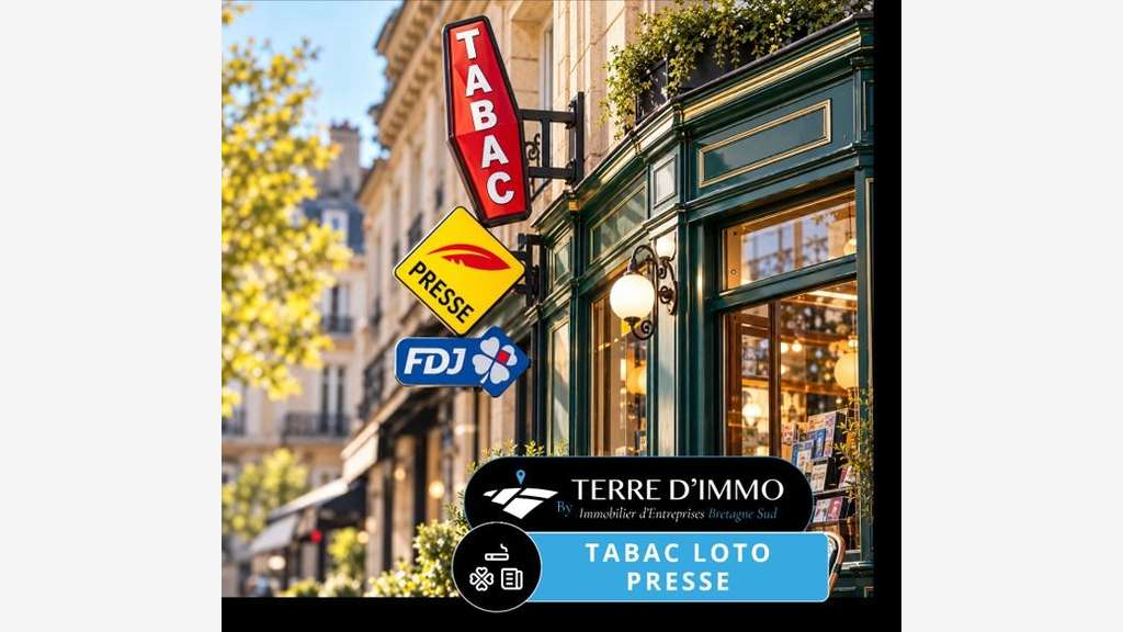 TABAC PRESSE LOTO PMU –29 SUD–119 K€ DE COM