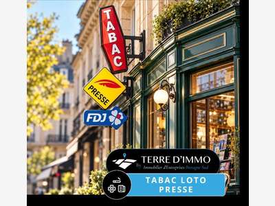 TABAC PRESSE LOTO PMU –29 SUD–119 K€ DE COM