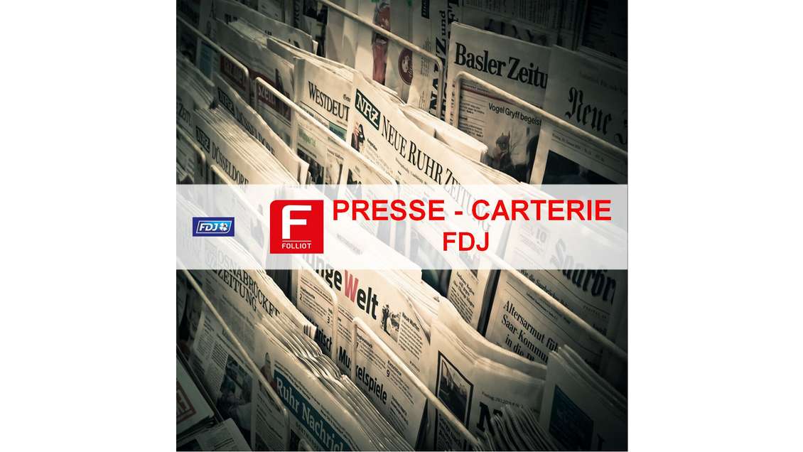 A vendre presse librairie FDJ souvenirs Granville