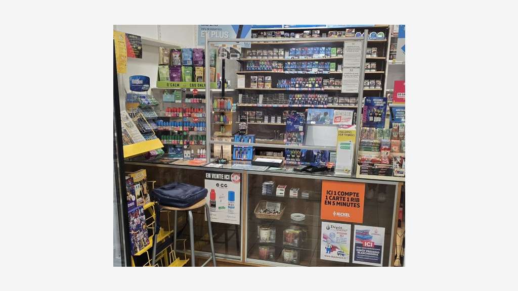 Vente FDC tabac presse loto sur axe passant Jura