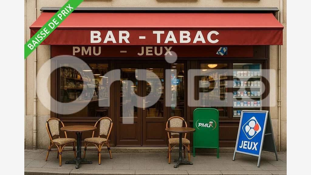 Vente bar tabac PMU jeux empl strat Le Havre