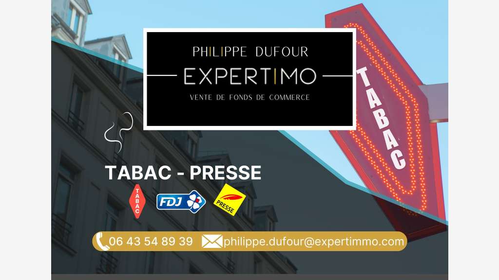 Vente tabac presse FDJ 45m² Le Puy centre