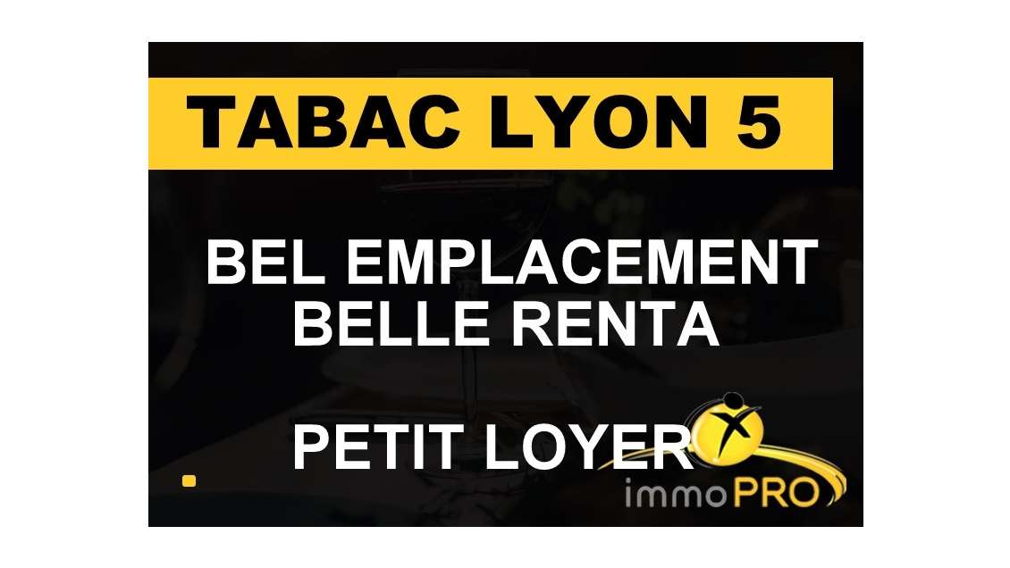 A vendre FDC Tabac presse à Lyon 5 bel emplacement