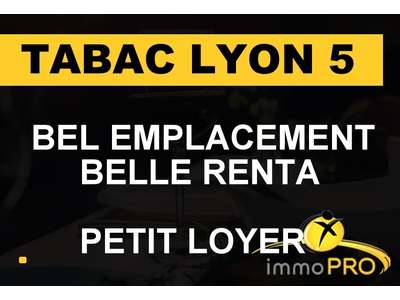 Vente Tabac - Presse - Loto à Lyon 5e