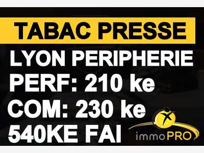 AV FDC tabac presse emplacement N1 en péri de Lyon