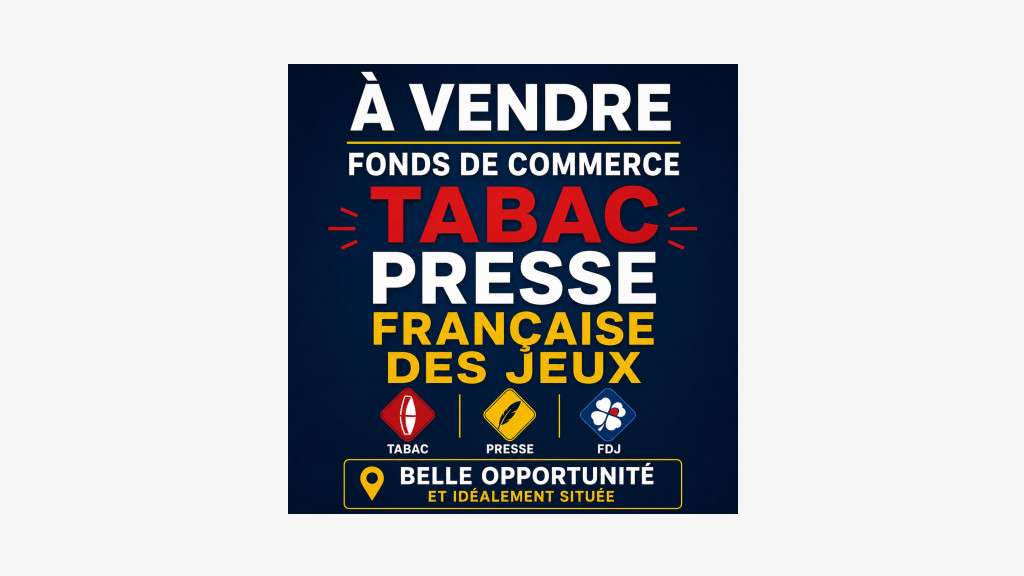 Cède beau FDC tabac presse de centre ville Manche