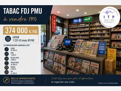 AV FDC tabac presse FDJ à Montgeron top empl