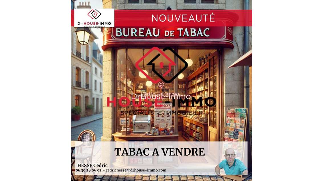 A vendre fonds de commerce tabac presse FDJ Nantes