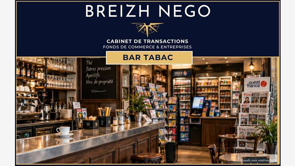 Vente bar tabac logement centre ville touristique 
