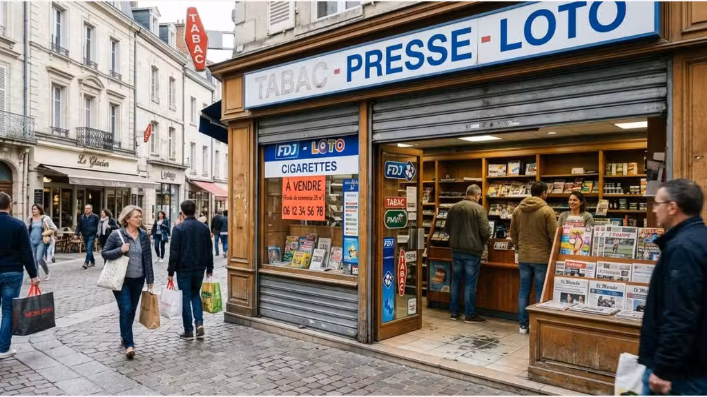 Vente FDC tabac presse FDJ loto secteur Vichy