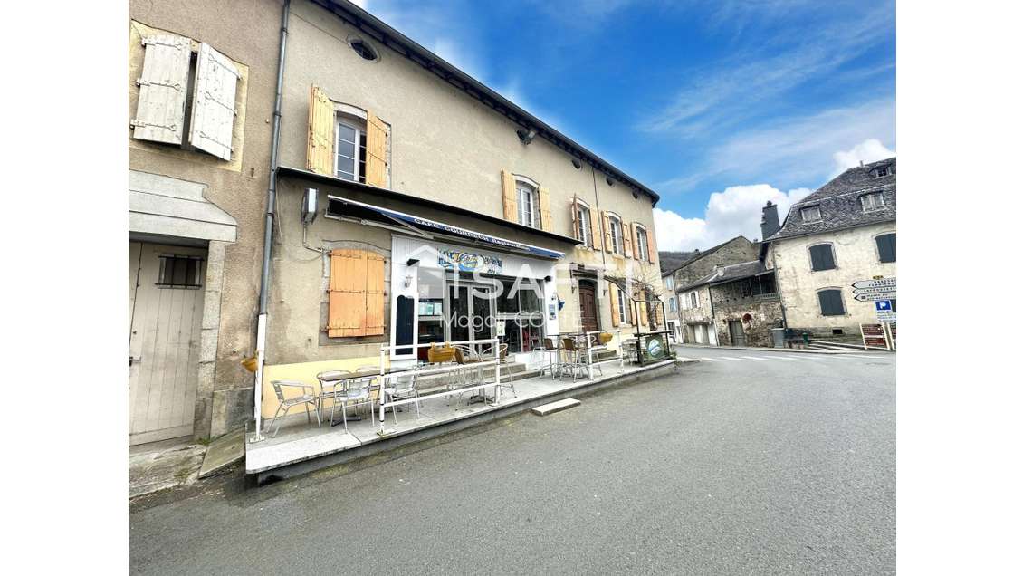 Vente bar café avec habitation à Vabre centre