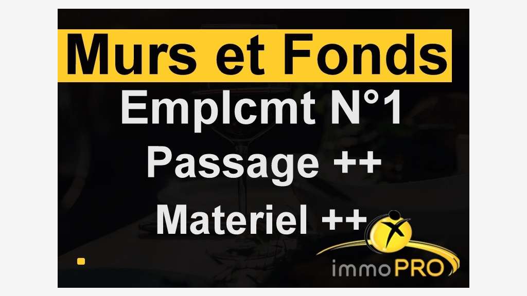 Vente superbe affaire murs et fonds à Villefranche