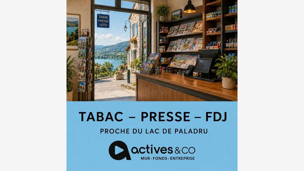 Vente tabac presse proche Lac de Paladru (38)