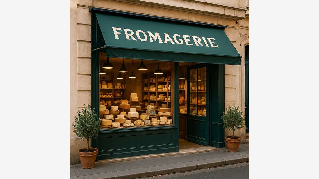 Vente fromagerie sur rue passagère agglomération