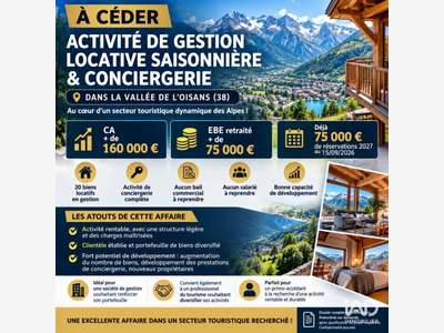Gestion locative saisonnière au  Bourg-d'Oisans