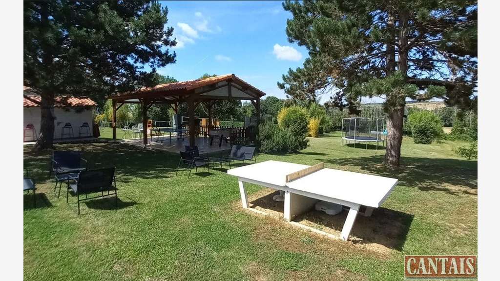 Vente chalets piscine vue panoramique Gers