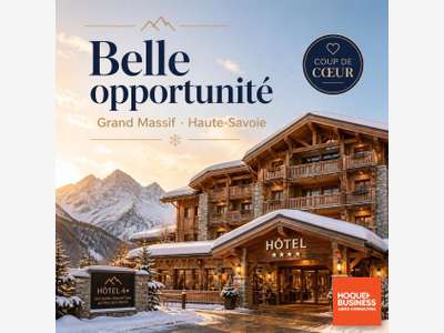 Hôtel 4 étoiles de 28 chambres Grand Massif  74