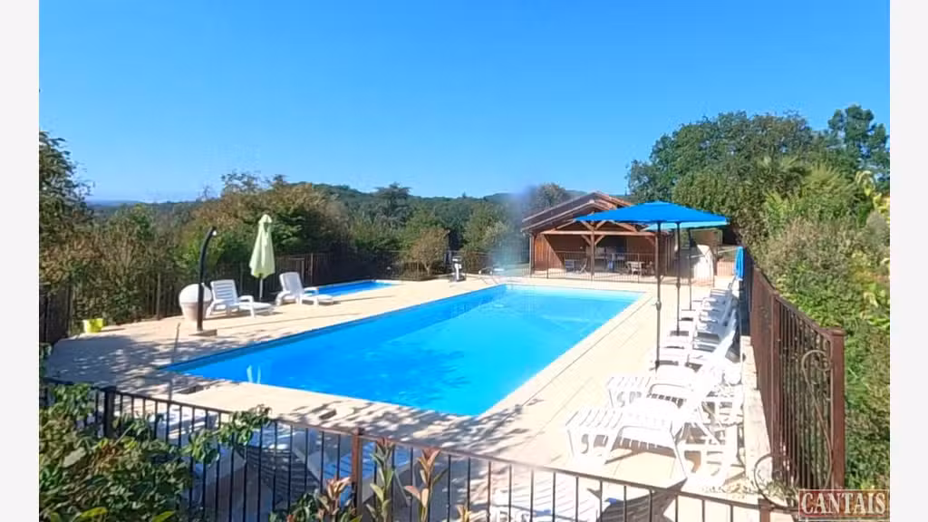 Vente ensemble de 5 gîtes sur axe Tulle Bergerac