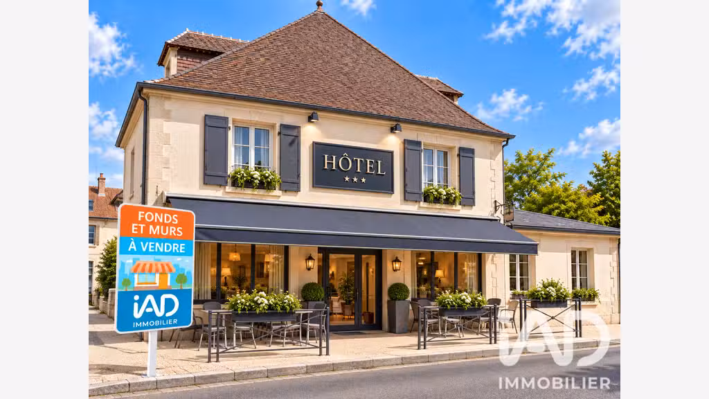 Vente murs + fonds hôtel-bar à Creil