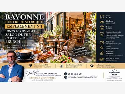 BAYONNE - EMPLACEMENT N°1 - FONDS DE COMMERCE 