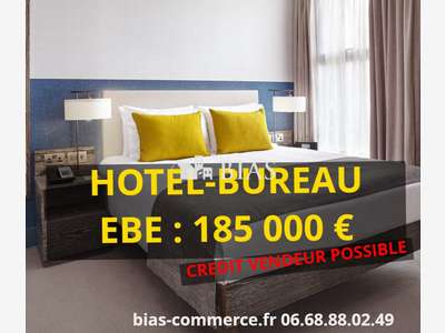 Hôtel bureau à vendre centre ville à 1h30 de Paris