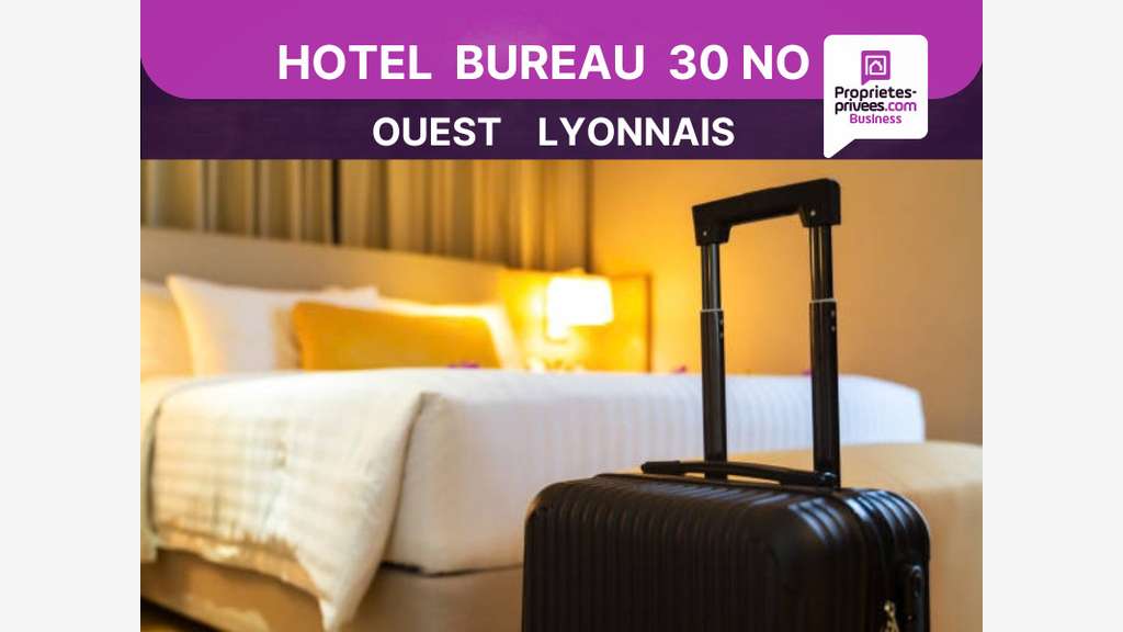 AV hôtel bureau 30 chambres axe Lyon -st Etienne