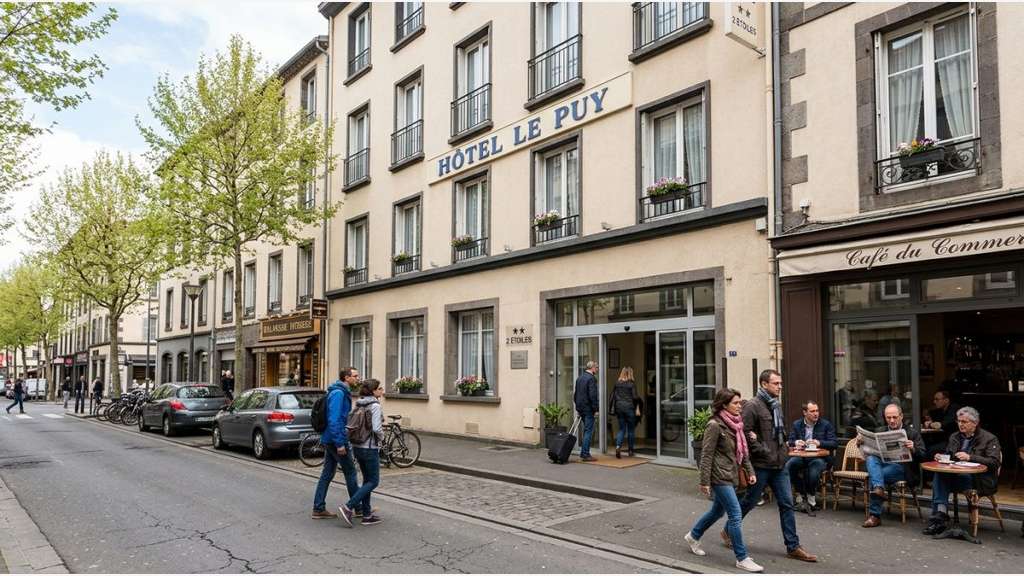 Vente hôtel bureau 2 ** 25 chambres à Clermont Fd