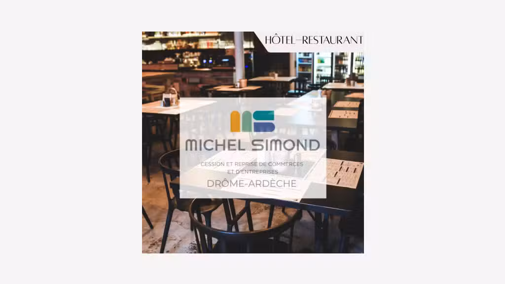 Vente hôtel restaurant log en Drôme provençale