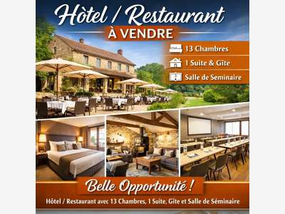 AV hôtel restaurant 13 chambres gite 1 suite Gien