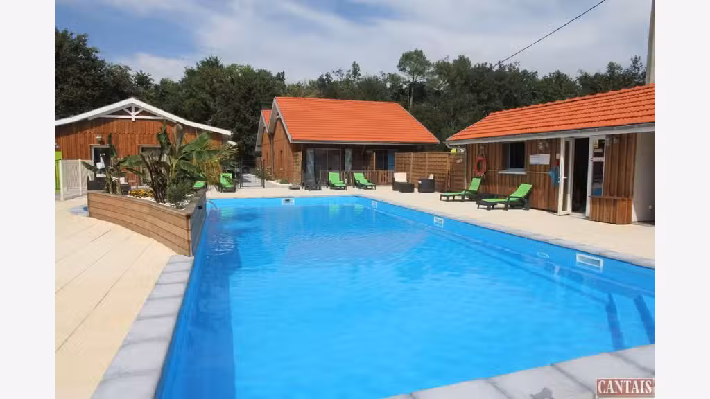Vente village vacances 10 villas 3000m²  Arcachon