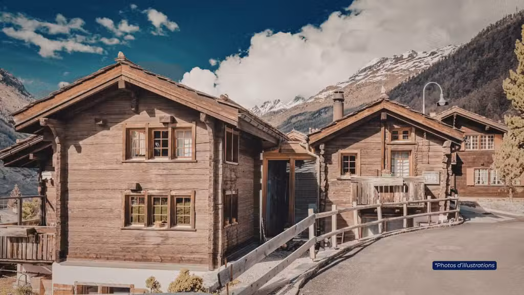 Ensemble de 5 chalets touristiques en Auvergne
