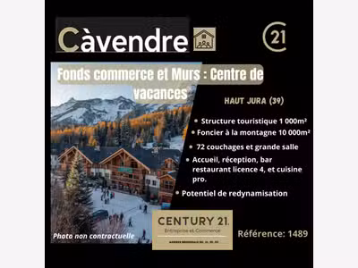 Vente Centre de vacances dans le Haut Jura