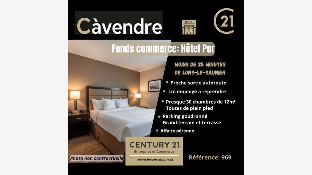 Vente hôtel pur belle opportunité prox Louhans